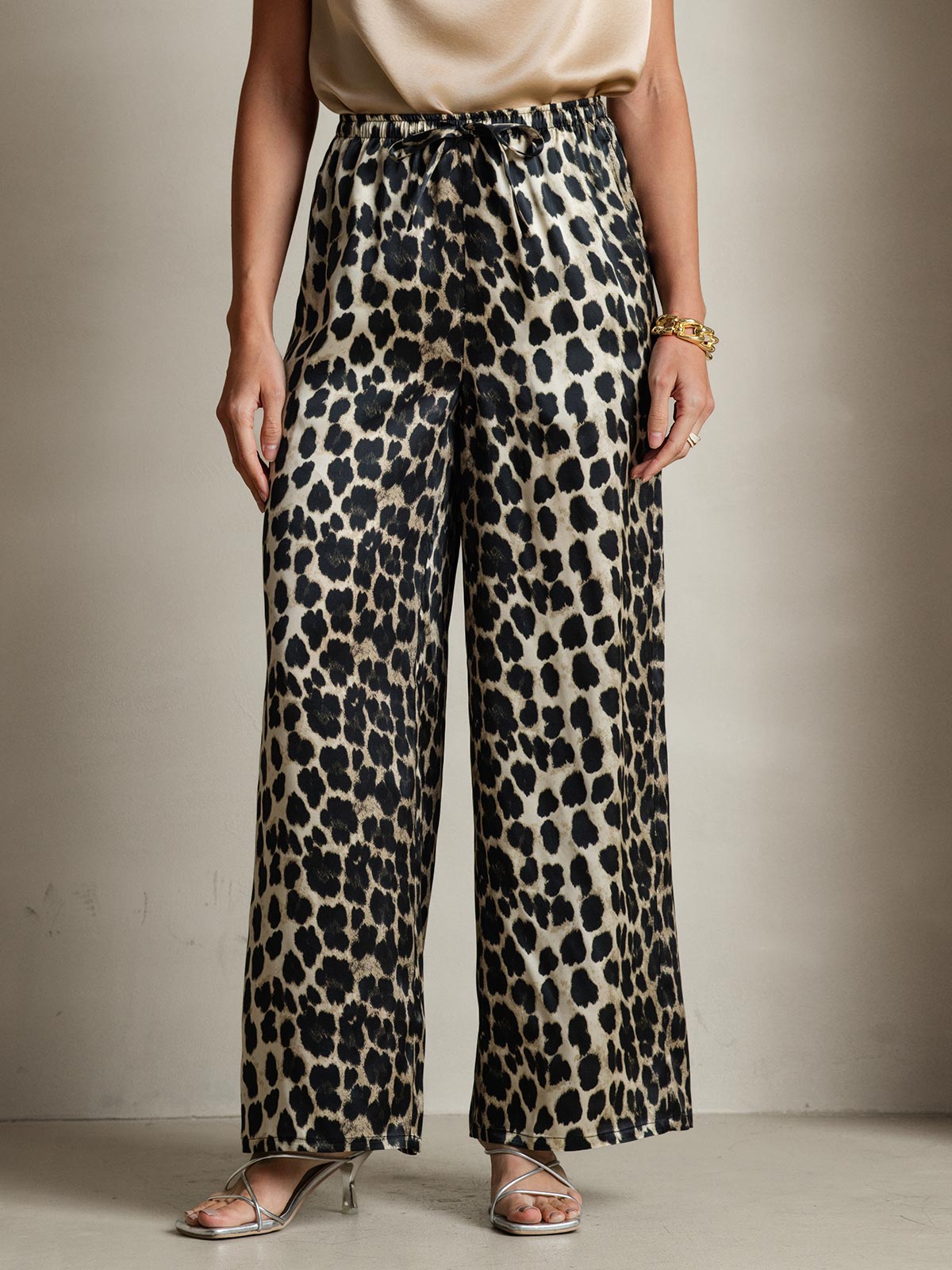 [Leopardi] SilkSilky-FI Womens Pants 003