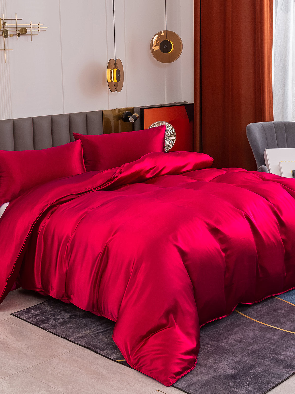 [Viini] SilkSilky-FI 19Momme Bedding Set 001