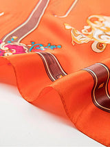 [P081] SilkSilky-FI Pure Silk Scarf 003