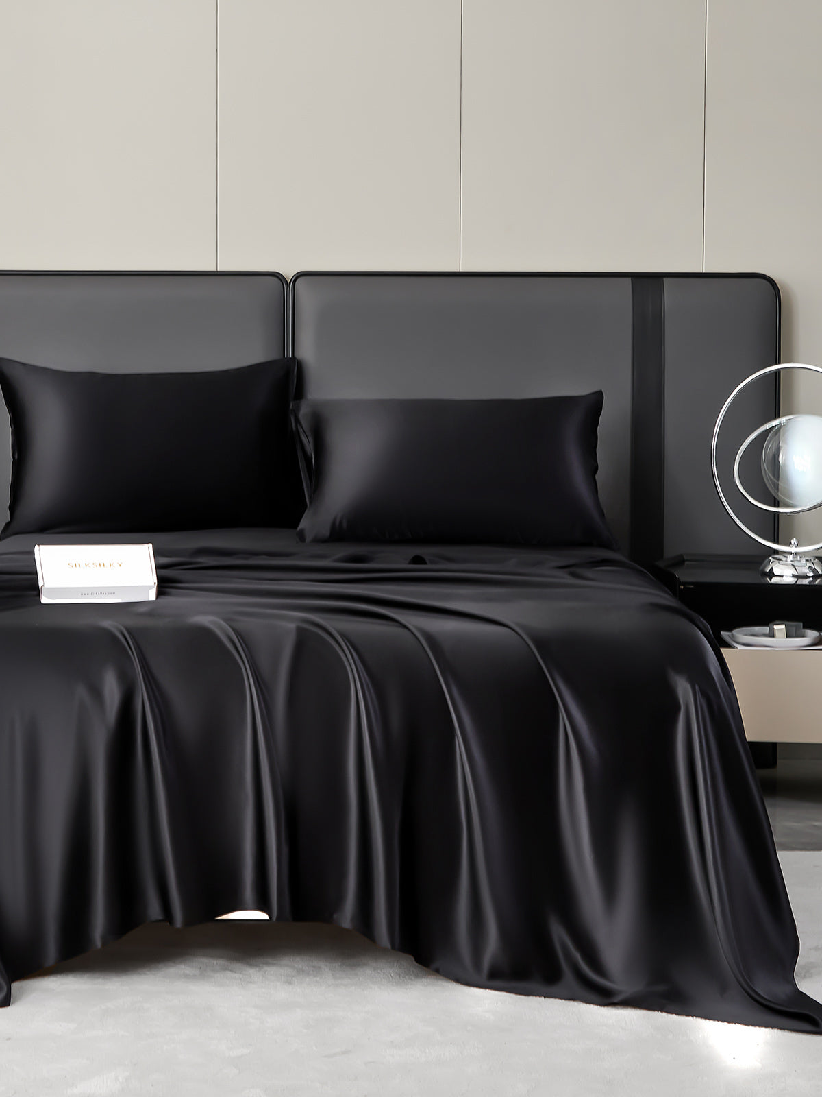 [Musta] SilkSilky-FI 19Momme Bedding Set 001