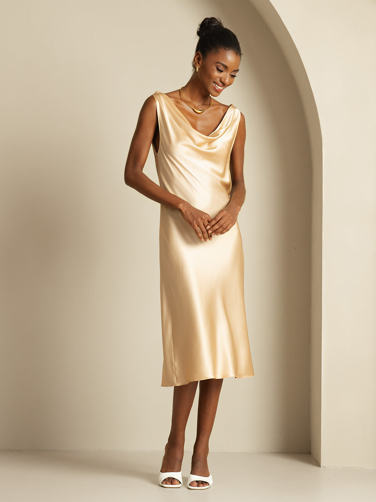 [Samppanja] SilkSilky-FI 19Momme Dress 008