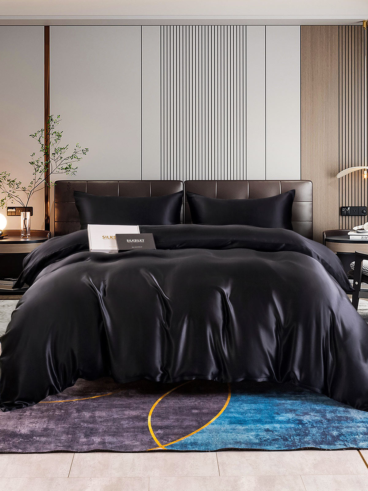[Musta] SilkSilky-FI 22Momme Bedding Set 001