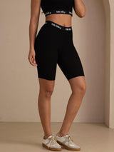 [Musta] SilkSilky-FI Womens Shorts 006