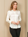 SilkSilky-FI Womens Shirt Valkoinen 003