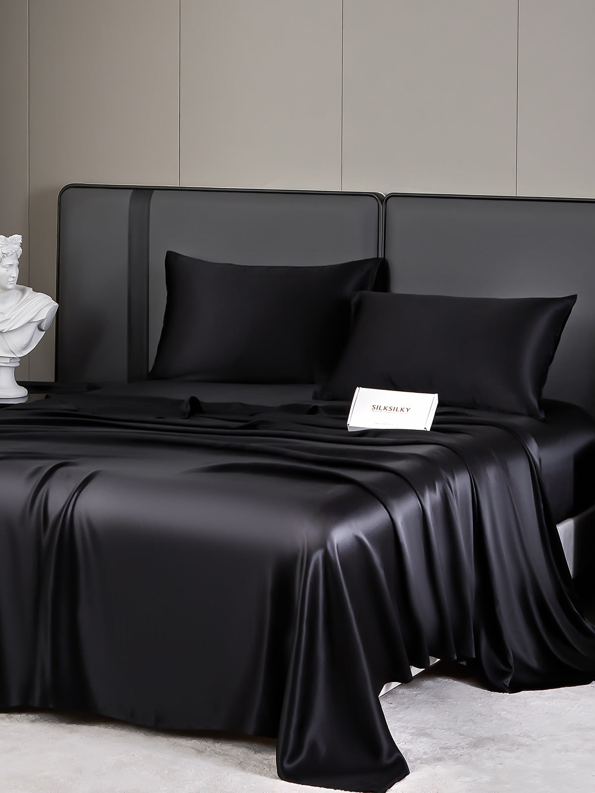 [Musta] SilkSilky-FI 19Momme Bedding Set 005