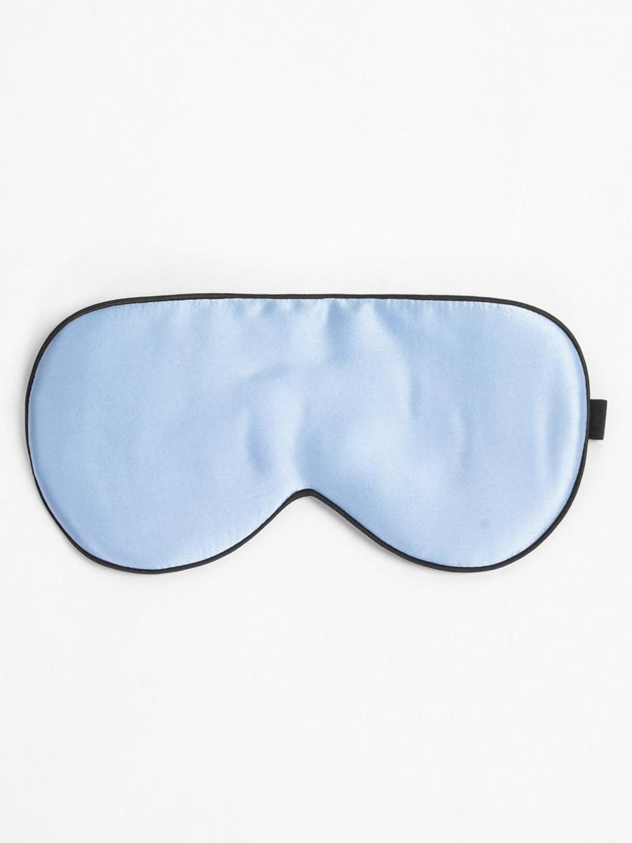 [Vaaleansininen] SilkSilky-FI 19Momme Eye Mask 006