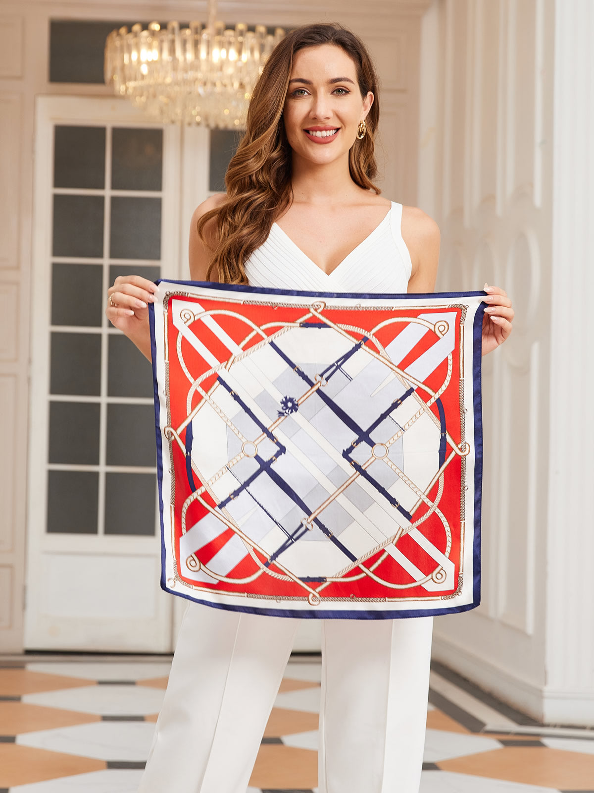 [P039] SilkSilky-FI Pure Silk Scarf 003