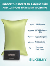 [Mintunvihreä] SilkSilky-FI 19Momme Pillowcase 002