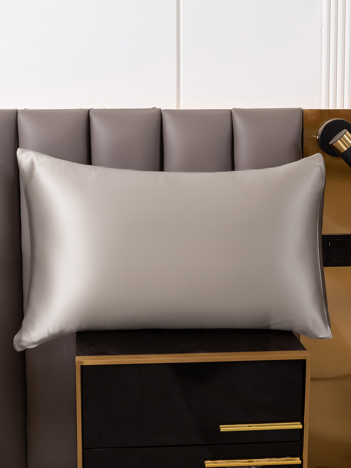 [Harmaa] SilkSilky-FI 22Momme Pillowcase 001