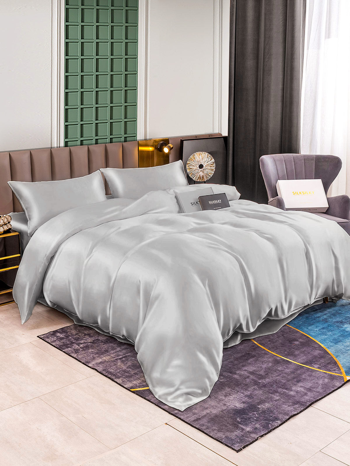 [Hopea] SilkSilky-FI 25Momme Bedding Set 001