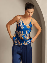 [Navy Lohikäärme] SilkSilky-FI Camisoles 007,