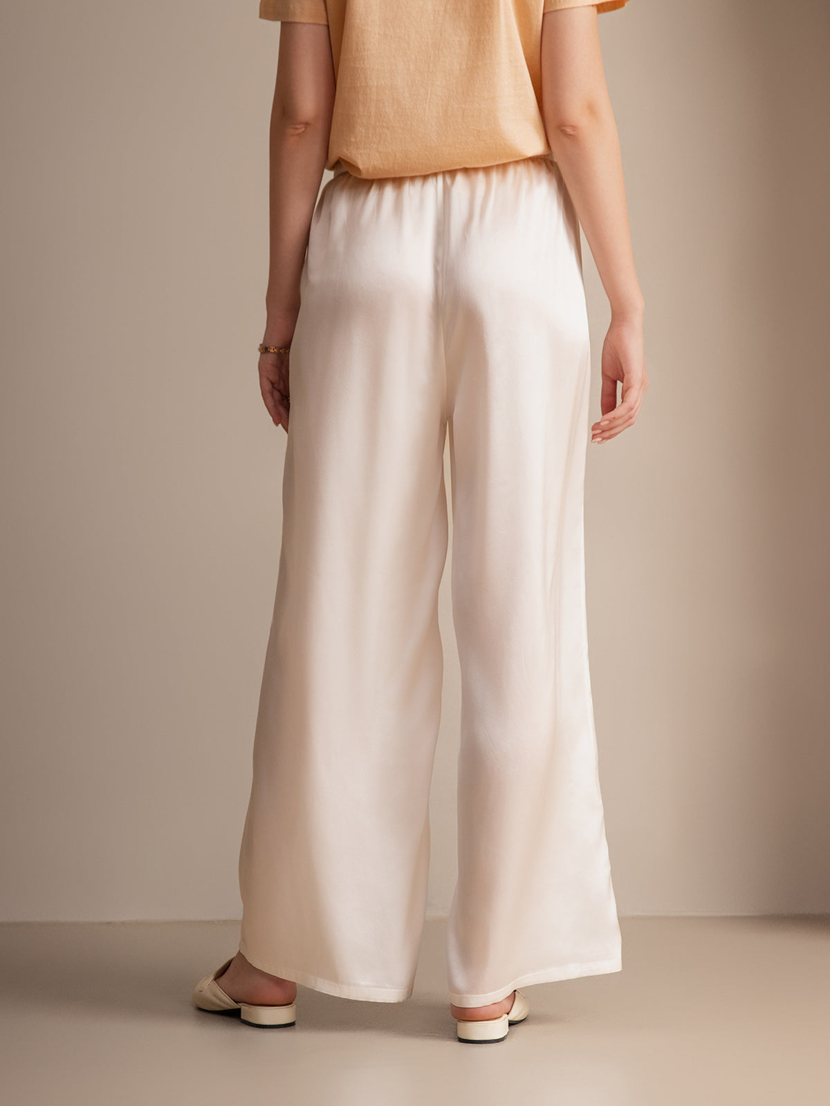 [Valkoinen] SilkSilky-FI Womens Pants 001