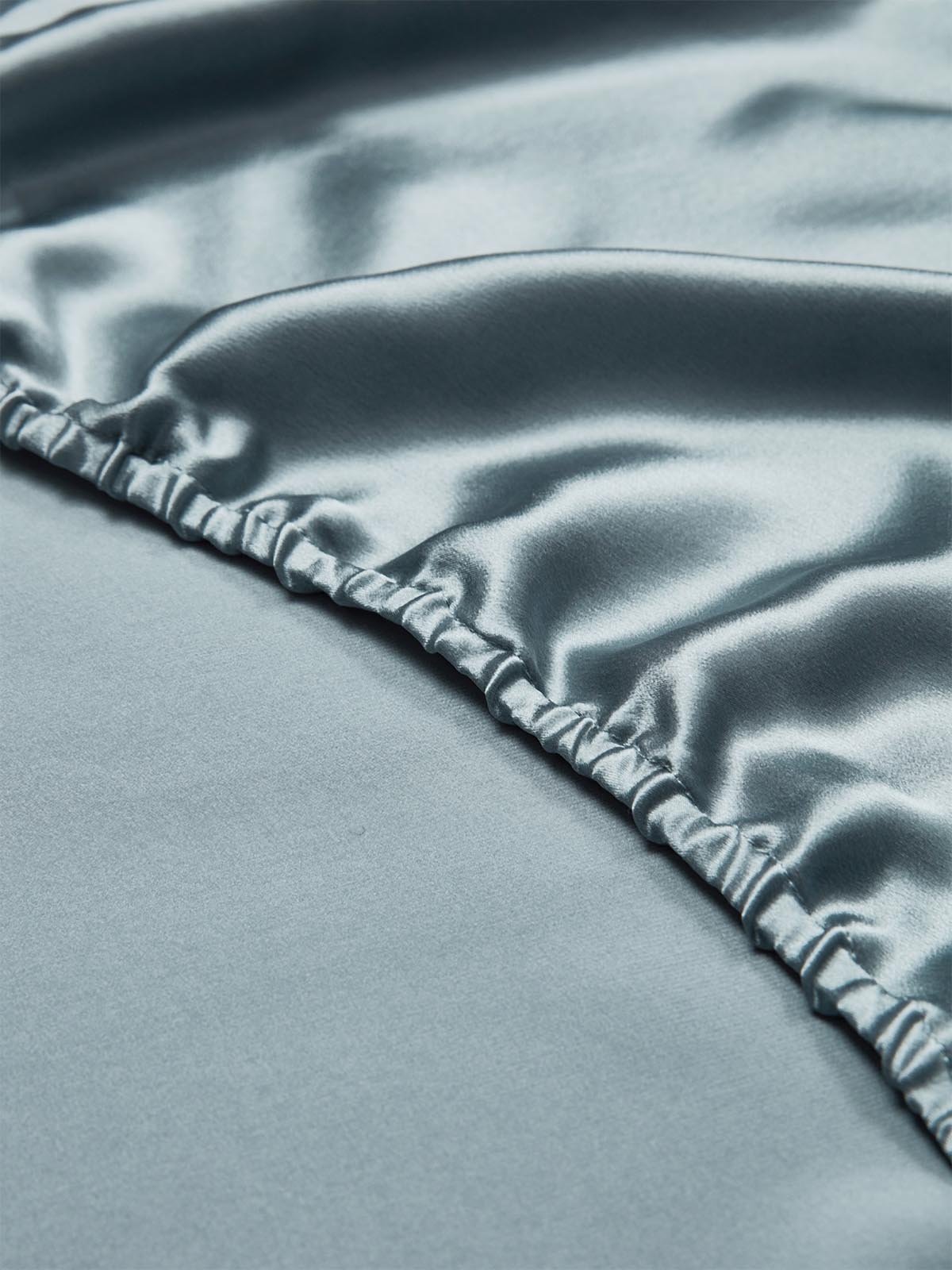[Harmaansininen] SilkSilky-FI 22Momme Bedding Set 004