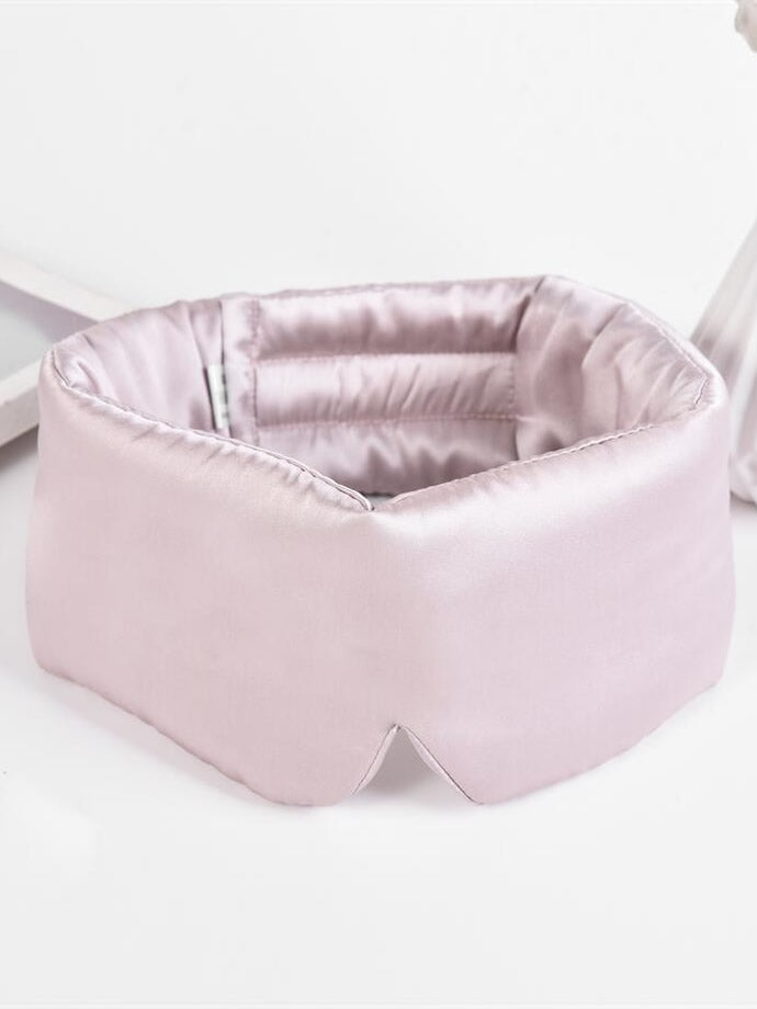 [Vaalea Pinkki] SilkSilky-FI 19Momme Eye Mask 008