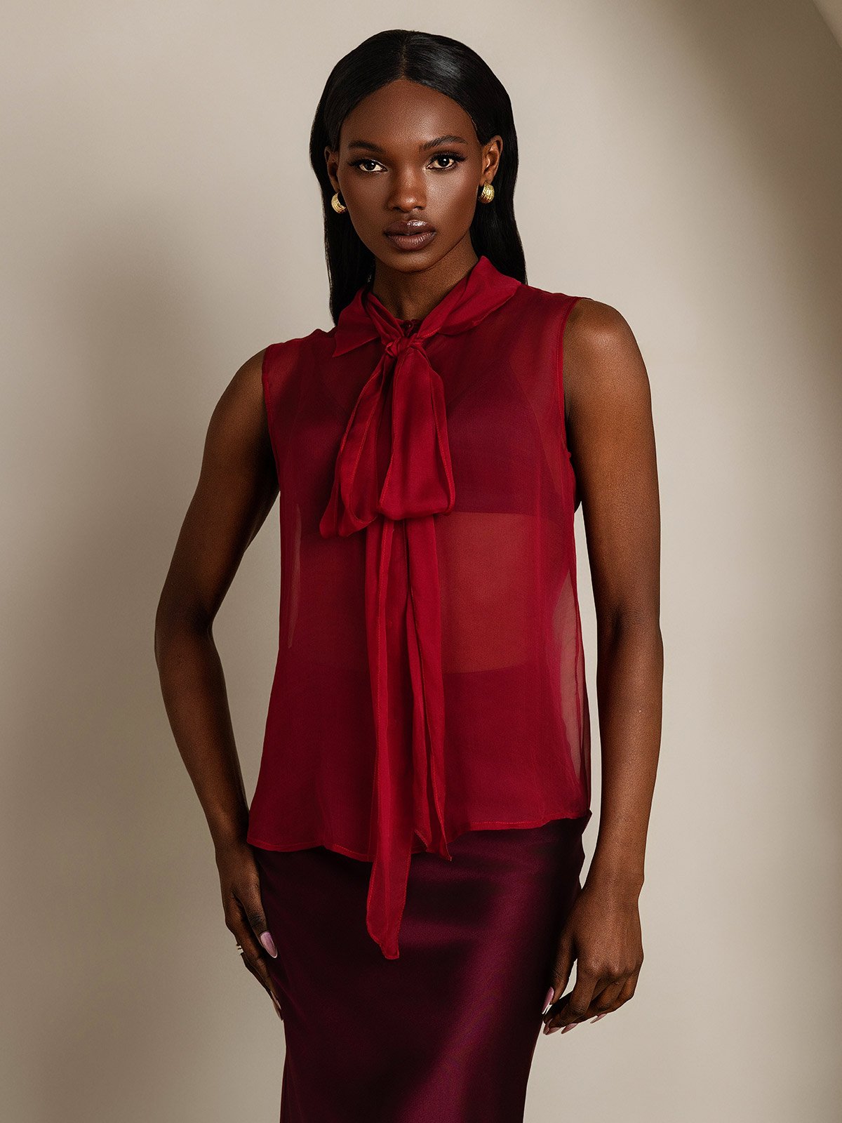 SilkSilky-FI Womens Shirt Viini 005