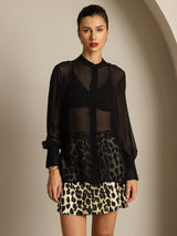 [Musta] SilkSilky-FI Womens Shirt 001