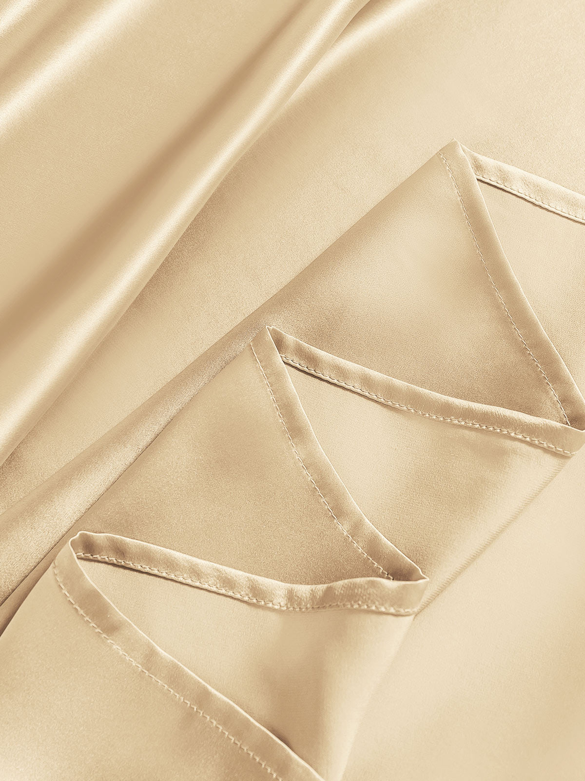 [Beige] SilkSilky-FI 19Momme Bedding Set 005