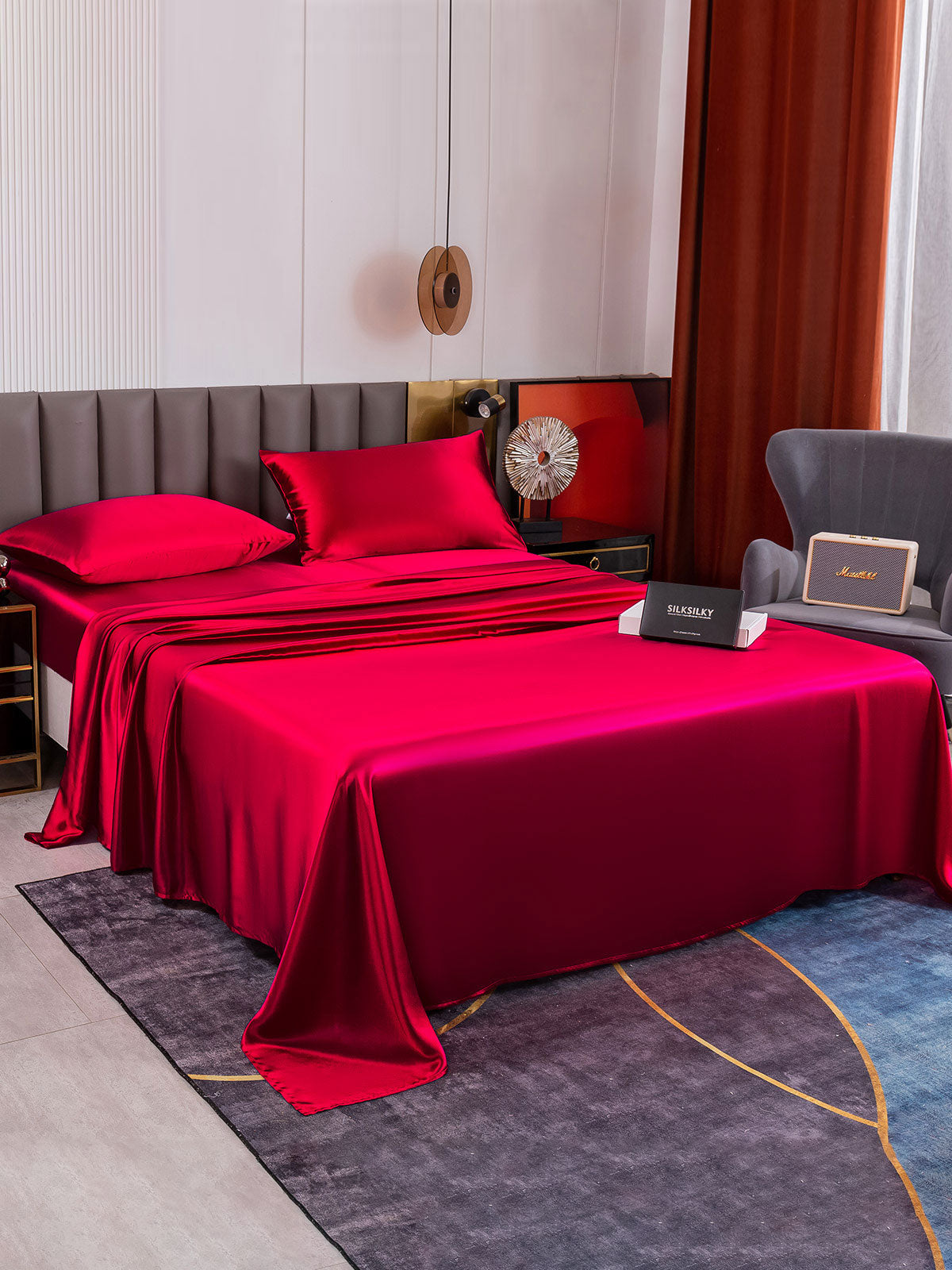 [Viini] SilkSilky-FI 19Momme Bedding Set 005
