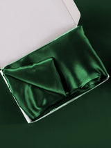 [Tummanvihreä] SilkSilky-FI 22Momme Pillowcase 006