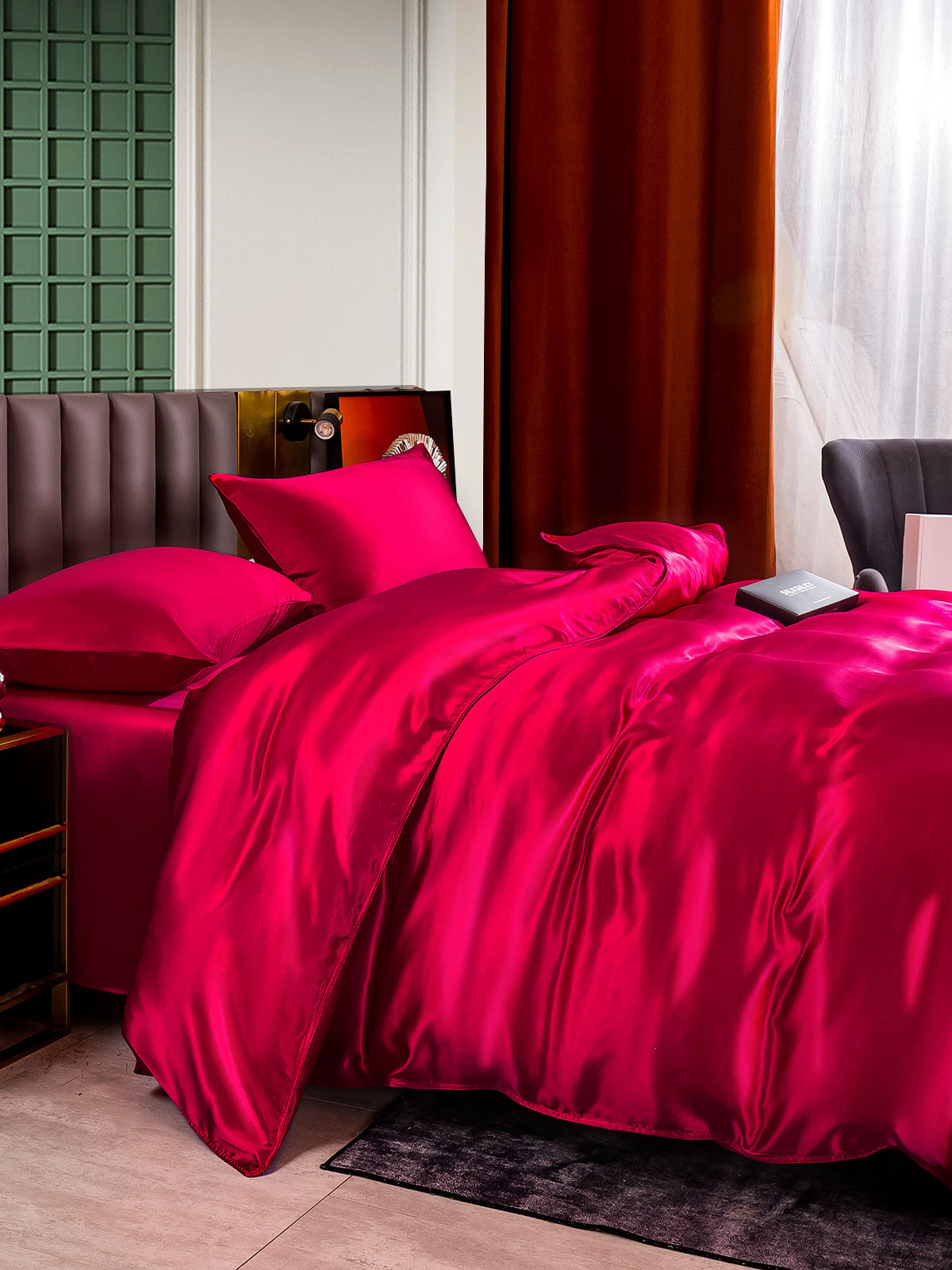 [Viini] SilkSilky-FI 25Momme Bedding Set 008