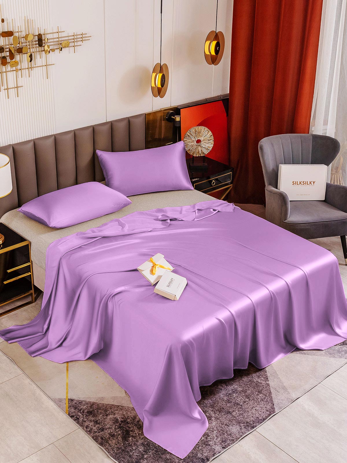 [Laventeli] SilkSilky-FI 19Momme Bedding Set 001