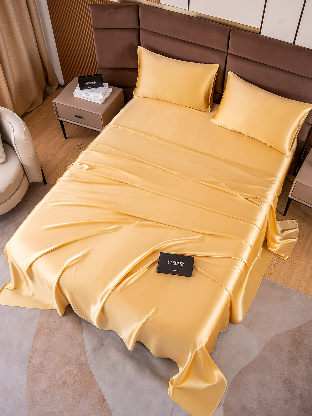 [Samppanja] SilkSilky-FI 19Momme Bedding Set 004