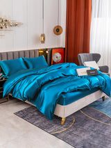 [Sinivihreä] SilkSilky-FI 19Momme Bedding Set 001