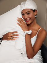 [Valkoinen] SilkSilky-FI 19Momme Pillowcase Set 003