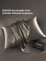 [Tumman Harmaa] SilkSilky-FI 30Momme Pure Silk Pillowcase 001