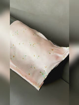 19 Momme 100% Mulberry Silkkityynyliina - Lumihiutale Lilja