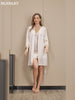 SilkSilky-FI-3/4-Sleeve-Nightgown&Robe-Set-video-001