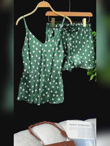 SilkSilky-FI Spaghetti Strap V Neck Camisole Setti video 001