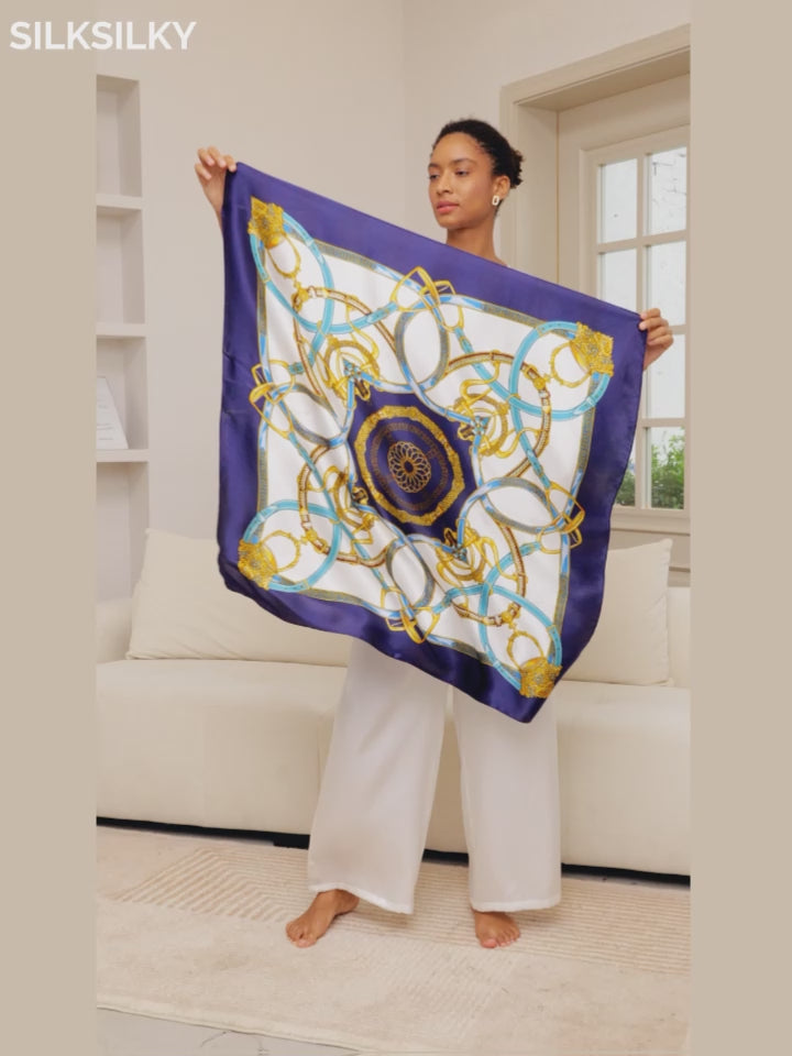 SilkSilky-FI Pure Silk Scarf-video-001