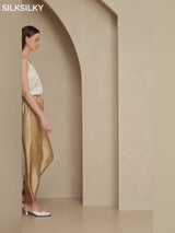 SilkSilky-FI 19Momme Womens Pants video 001