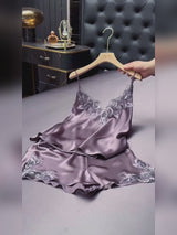 SilkSilky-FI Spaghetti Strap V Neck Camisole Setti video 001