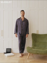 SilkSilky-FI 19Momme Miesten Pyjamat video 001