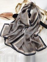 [P027] SilkSilky-FI Pure Silk Scarf 005