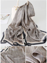 [P027] SilkSilky-FI Pure Silk Scarf 006