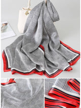 [P028] SilkSilky-FI Pure Silk Scarf 002