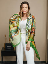 [P072] SilkSilky-FI Pure Silk Scarf 002