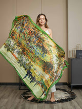 [P072] SilkSilky-FI Pure Silk Scarf 003