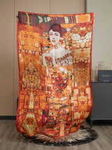 [P073] SilkSilky-FI Pure Silk Scarf 003