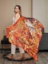 [P073] SilkSilky-FI Pure Silk Scarf 002