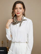 [P042] SilkSilky-FI Pure Silk Scarf 003