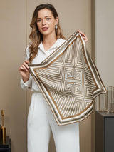 [P042] SilkSilky-FI Pure Silk Scarf 002