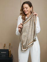[P042] SilkSilky-FI Pure Silk Scarf 005