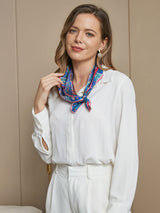 [P049] SilkSilky-FI Pure Silk Scarf 004