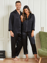 [Musta] SilkSilky-FI Pure Silk Long Sleeve Couple 003