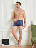 SilkSilky FI Silk Knitted Mens Underwear Tummansininen 006