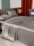 SilkSilky FI 25Momme Pure Silk Bedding Set Harmaa 003